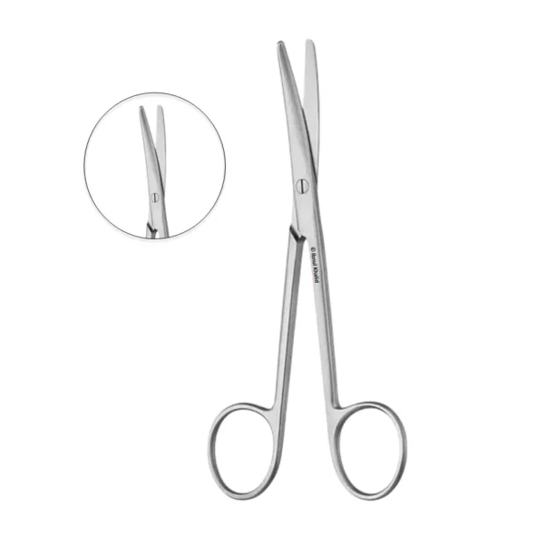 Landolt Scissors Curved