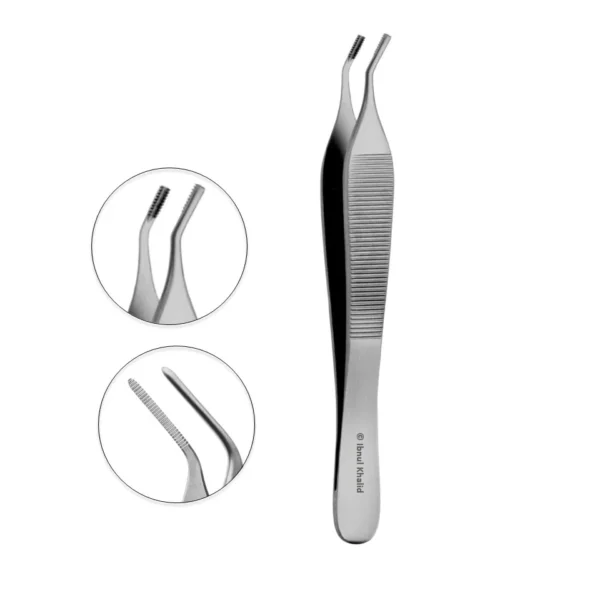 Adson Tissue Forceps Curved