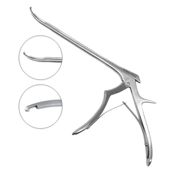 Curved Spurling Kerrison Rongeur