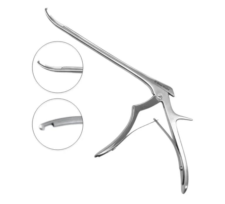 Curved Spurling Kerrison Rongeur