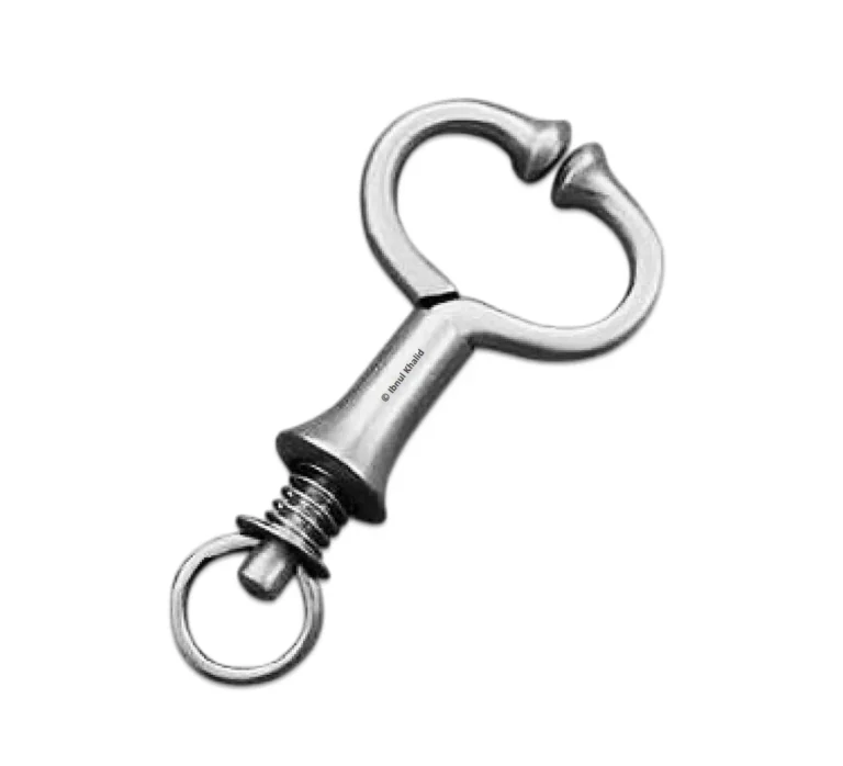 Bull Holder With Coiled Spring
