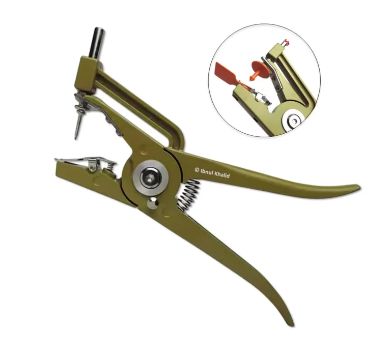 Automatic Rebound Ear Tag Applicator