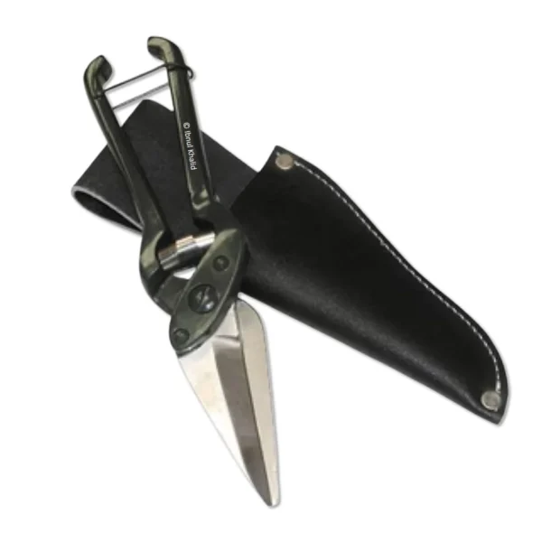 Foot Rot Shears With Leather Sheath