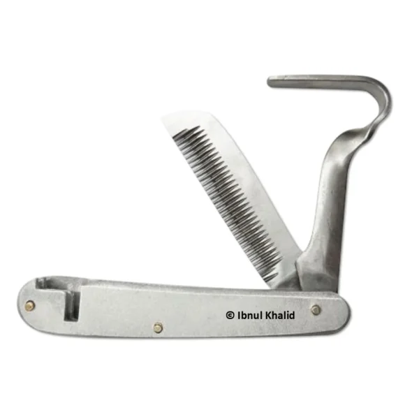 Burdizzo Pocket Knife With Hook & Comb