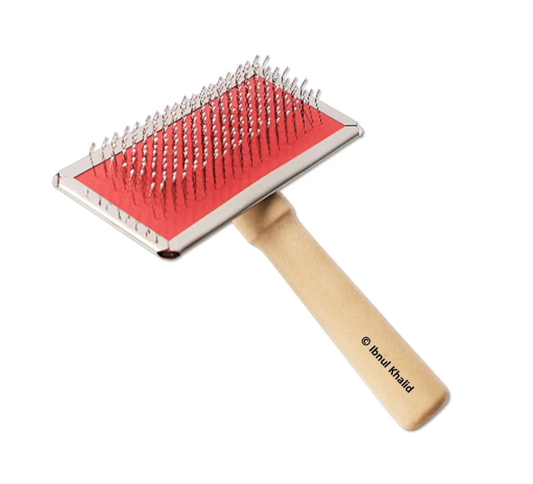 Slicker Brush Wooden Handle Slicker Brush Wooden Handle