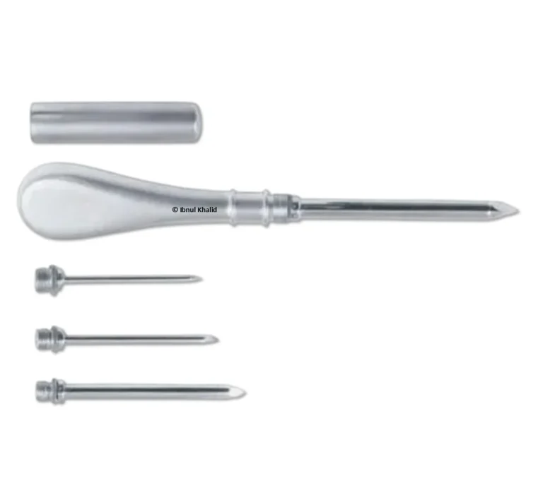Trocar Cannula Flat Handle Set of 4