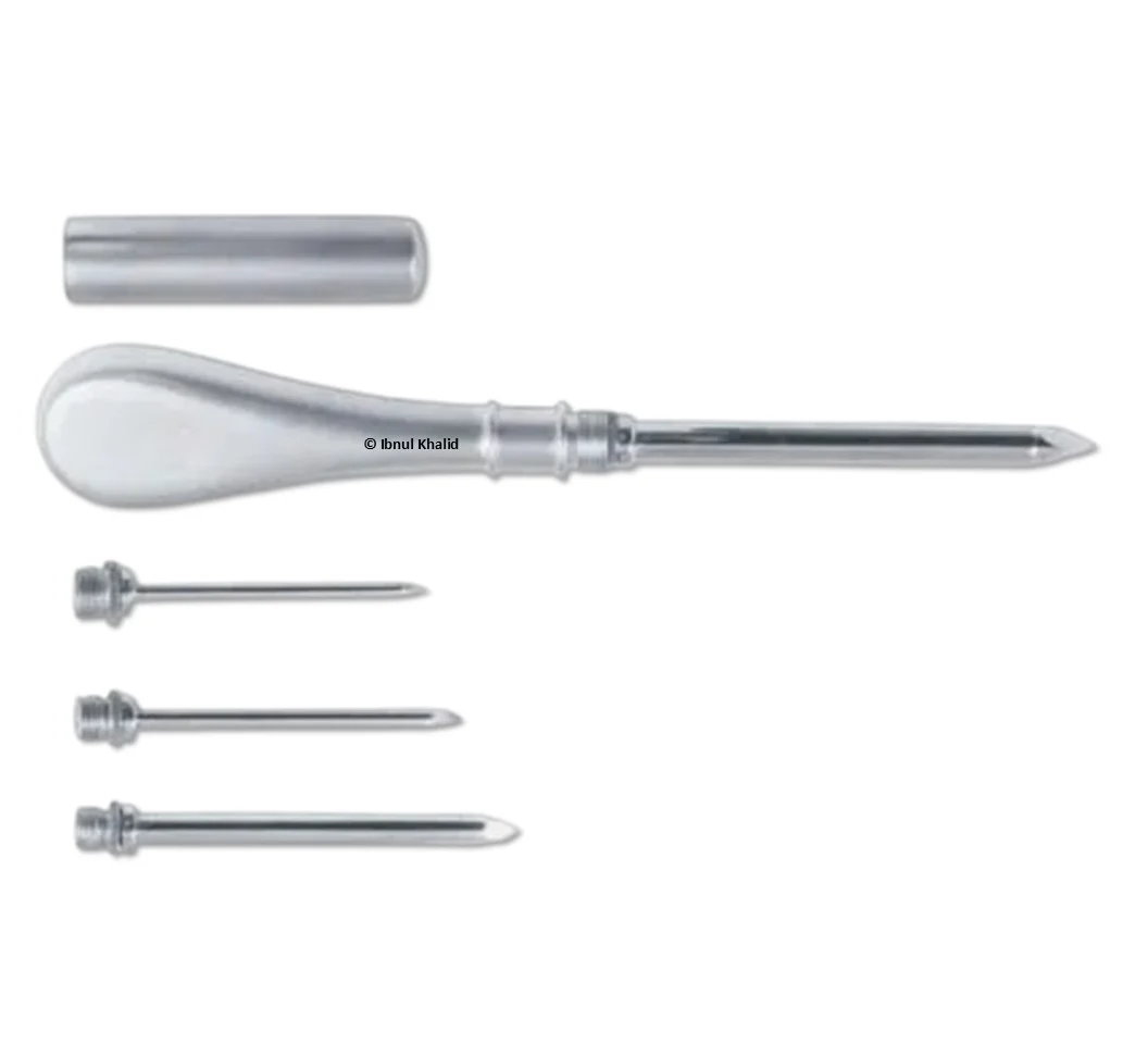 Trocar Cannula Flat Handle Set of 4 Trocar Cannula Flat Handle Set of 4