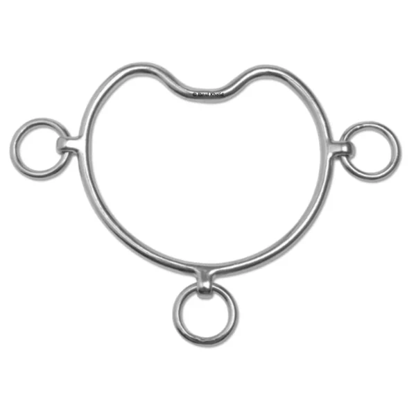 Anti Rearing Bit Silver