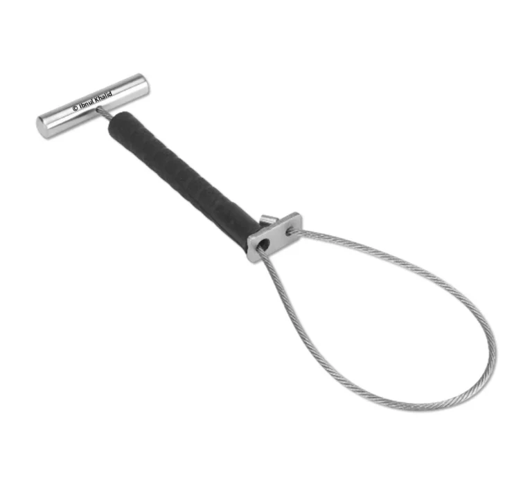 Short Wire Pig Holder With Handle