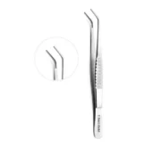 Debakey Thoracic Tissue Forceps Curved